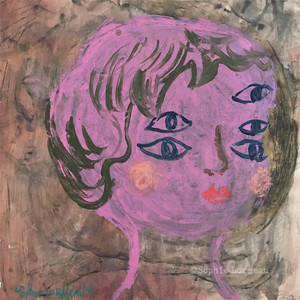 eyes-sophielormeau-lormeau-artiste-peinture-french-artist-art-boy-portrait-face-visage-tableau-toile-colorful-enfance-child-pink-enfant-childhood-naif-naiv-contemporain-contemporary-yeux-oeil
