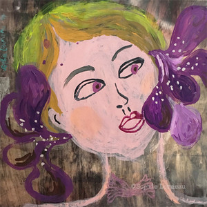lady-woman-femme-iris-fleur-flowers-purple-portrait-face-visage-sophielormeau-lormeau-artiste-peinture-french-artist-art-tableau-toile-colorful-naif-naiv-contemporain-contemporary-